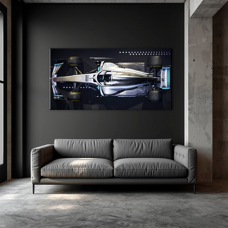 F1 Mercedes-AMG W09 EQ Power+ Silver Arrow Wall Art