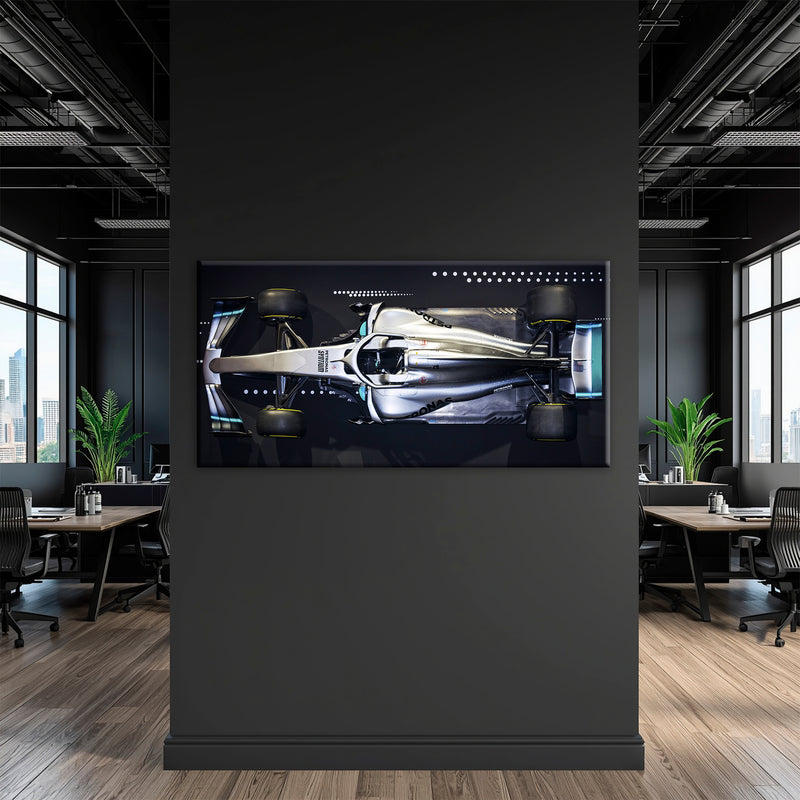 F1 Mercedes-AMG W09 EQ Power+ Silver Arrow Wall Art
