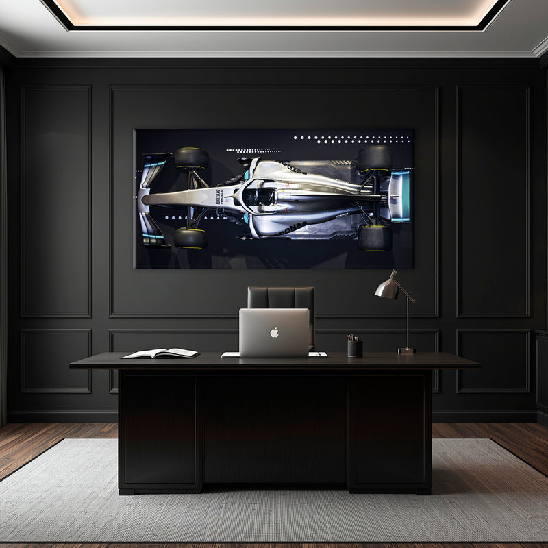 F1 Mercedes-AMG W09 EQ Power+ Silver Arrow Wall Art