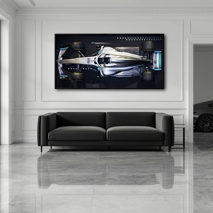 F1 Mercedes-AMG W09 EQ Power+ Silver Arrow Wall Art