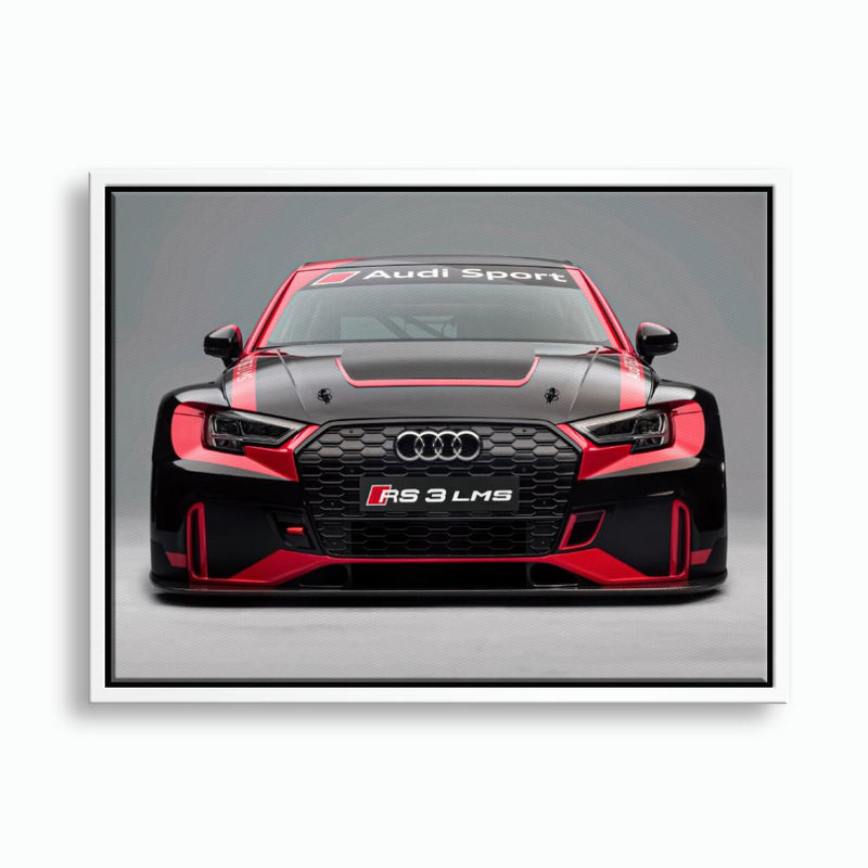 Audi RS 3 LMS Racing Wall Art Sport Car Canvas