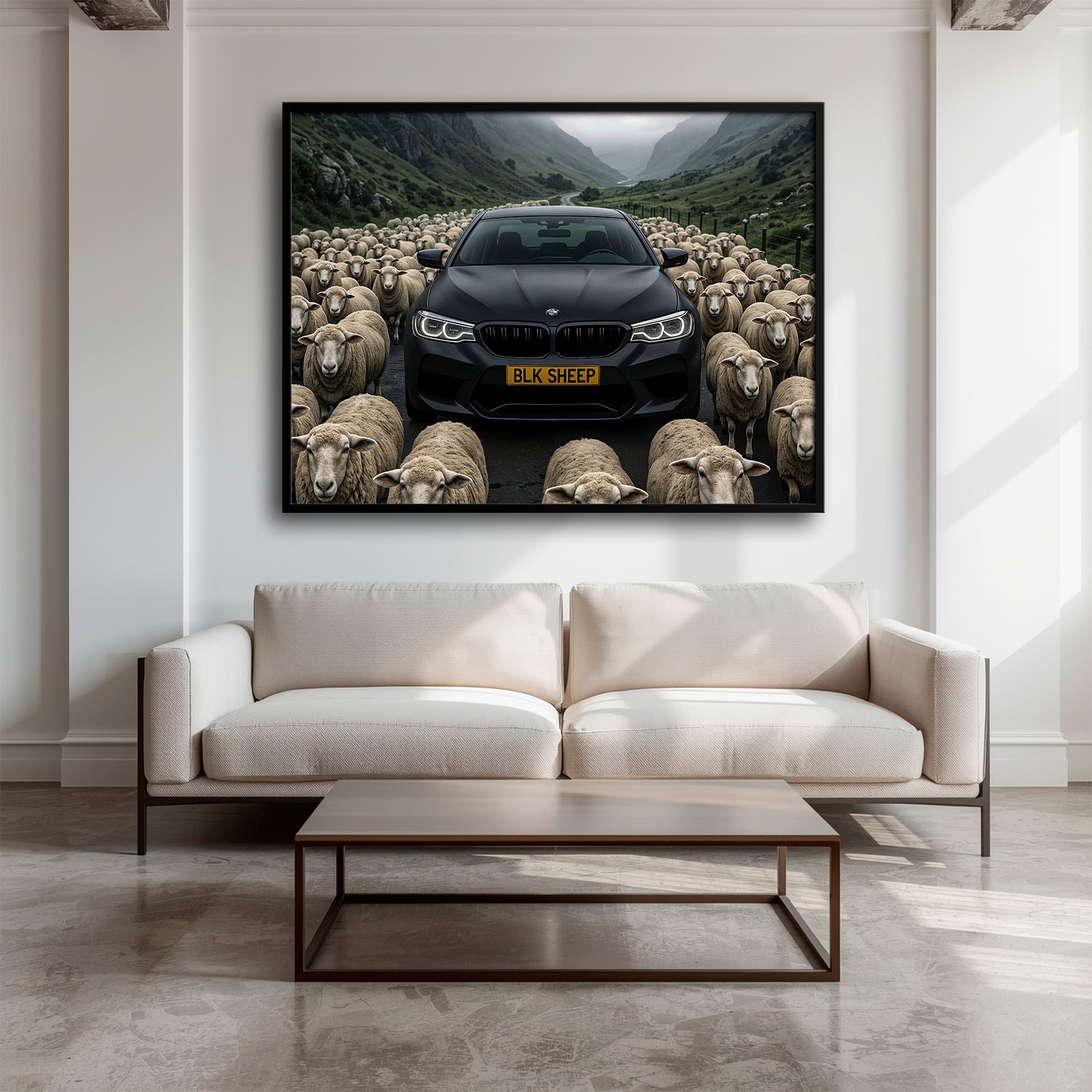 BMW wall decor for home office, garage, and man cave
