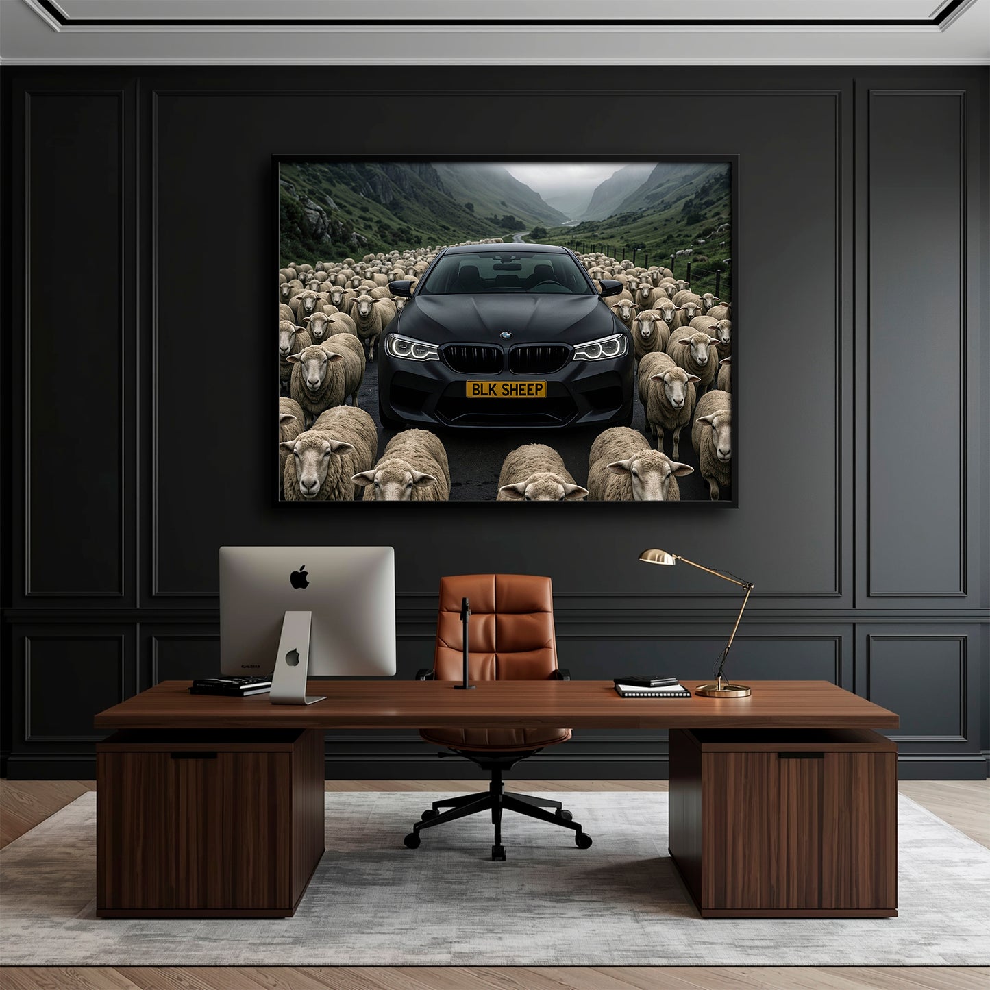BMW canvas print for car lovers and automotive enthusiasts

