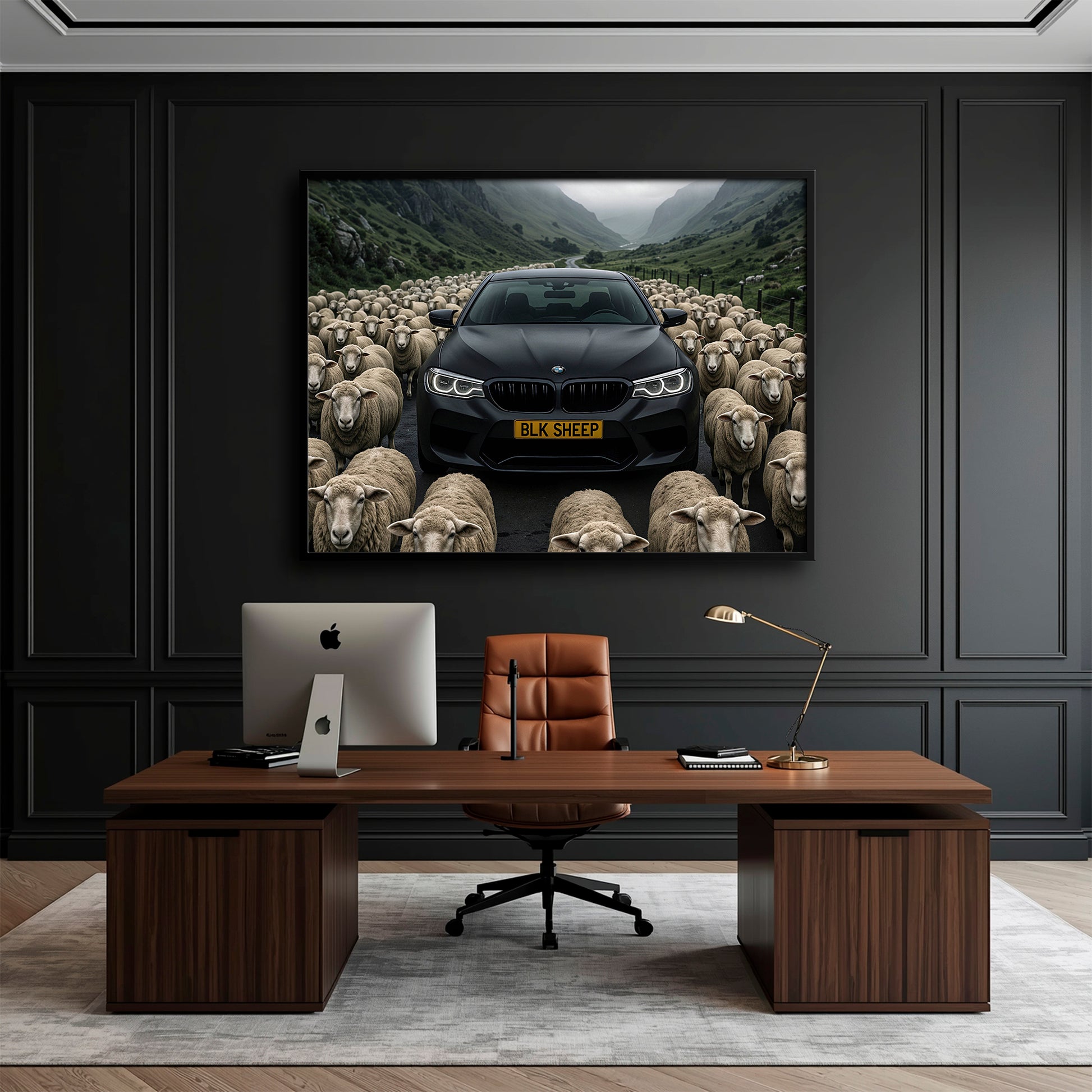 BMW canvas print for car lovers and automotive enthusiasts
