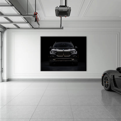 BMW X7 Shadow Sovereign Wall Art