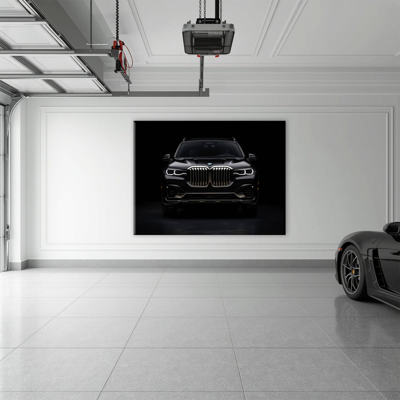 BMW X7 Shadow Sovereign Wall Art