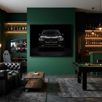 BMW X7 Shadow Sovereign Wall Art