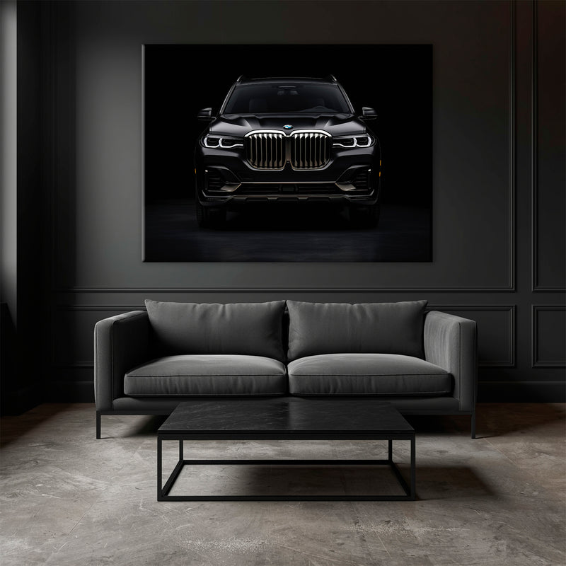 BMW X7 Shadow Sovereign Wall Art