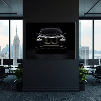 BMW X7 Shadow Sovereign Wall Art