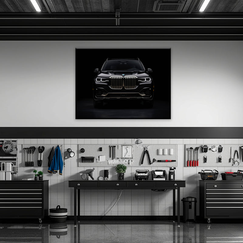 BMW X7 Shadow Sovereign Wall Art