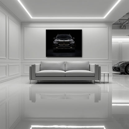 BMW X7 Shadow Sovereign Wall Art