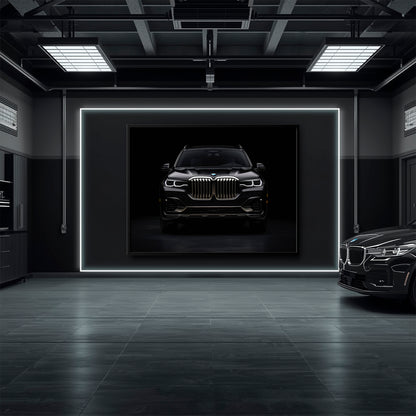 BMW X7 Shadow Sovereign Wall Art
