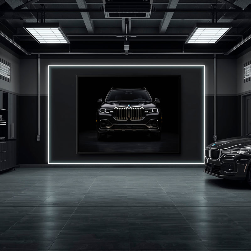 BMW X7 Shadow Sovereign Wall Art