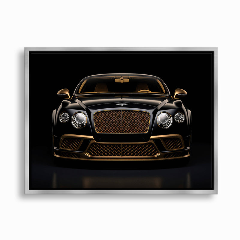 Bentley Continental GT Black Gold Wall Art