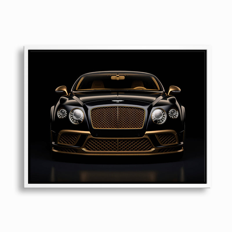 Bentley Continental GT Black Gold Wall Art