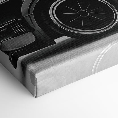 Porsche 911 Turbo Shadow Profile Wall Art