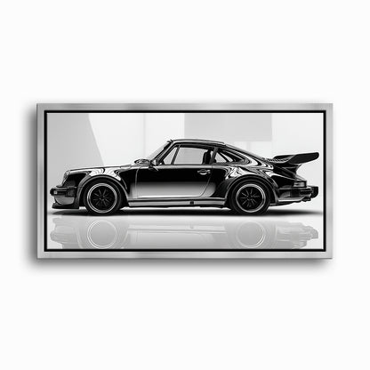Porsche 911 Turbo Shadow Profile Wall Art
