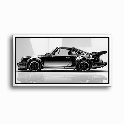 Porsche 911 Turbo Shadow Profile Wall Art