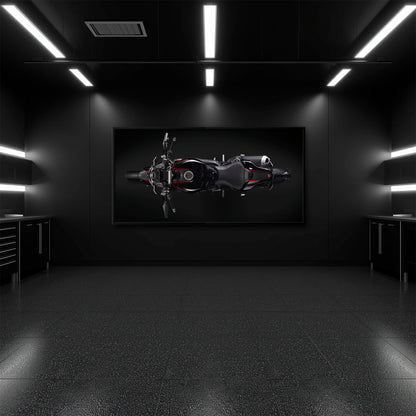 Ducati Monster 1200 R Dark Apex Wall Art