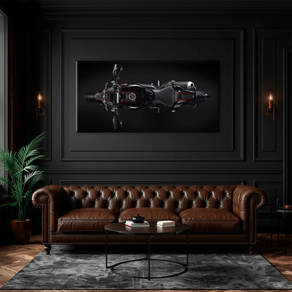 Ducati Monster 1200 R Dark Apex Wall Art