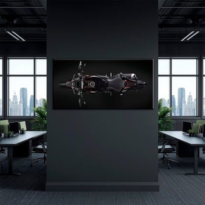 Ducati Monster 1200 R Dark Apex Wall Art