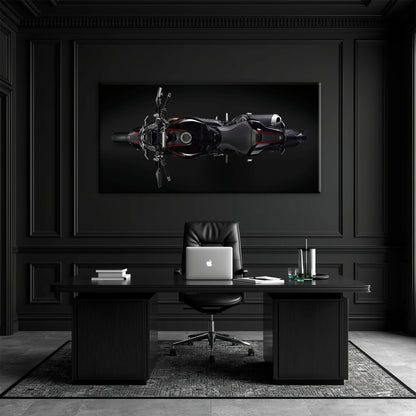 Ducati Monster 1200 R Dark Apex Wall Art