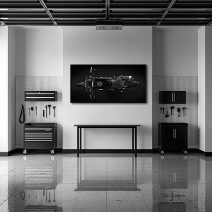 Ducati Monster 1200 R Dark Apex Wall Art