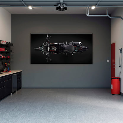 Ducati Monster 1200 R Dark Apex Wall Art