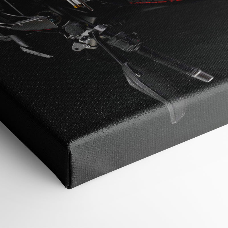Ducati Monster 1200 R Dark Apex Wall Art