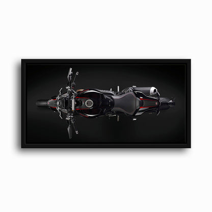 Ducati Monster 1200 R Dark Apex Wall Art