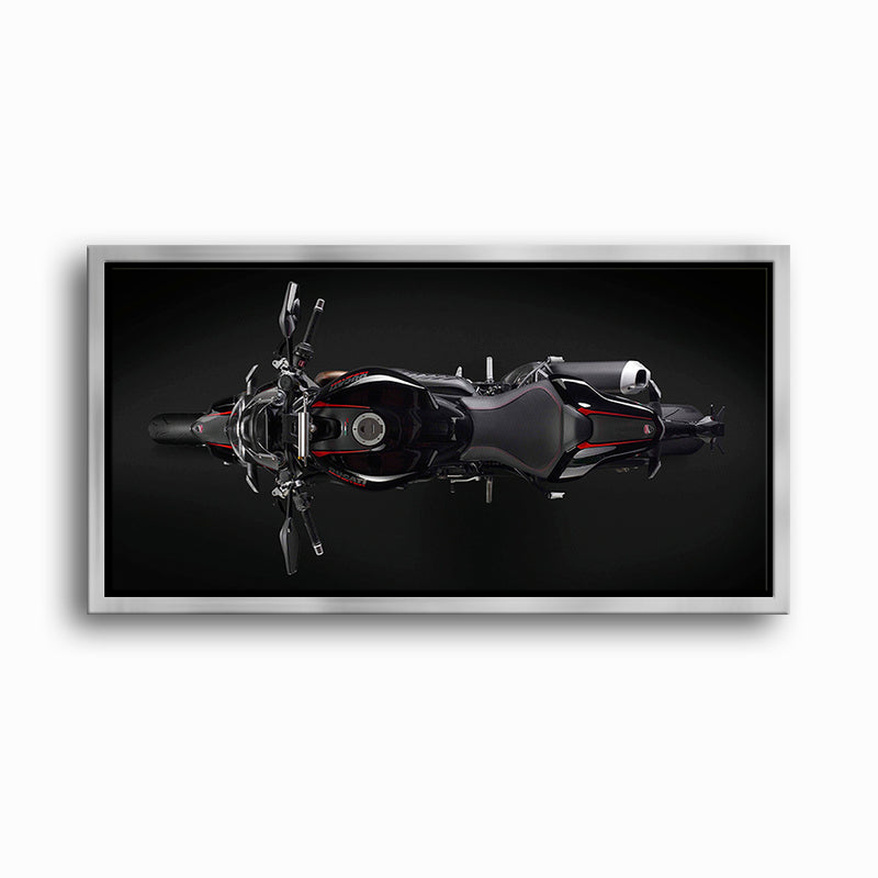 Ducati Monster 1200 R Dark Apex Wall Art