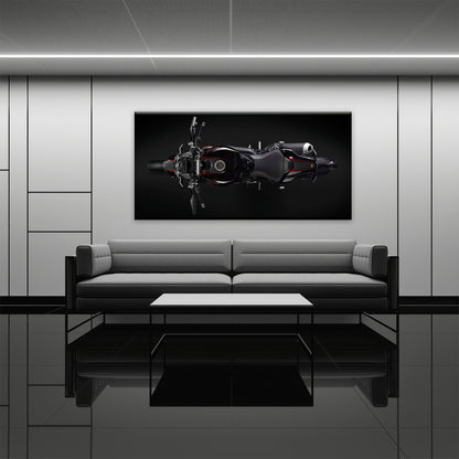 Ducati Monster 1200 R Dark Apex Wall Art
