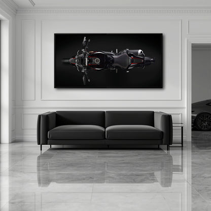 Ducati Monster 1200 R Dark Apex Wall Art