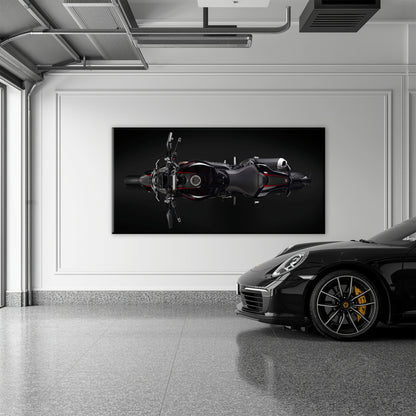 Ducati Monster 1200 R Dark Apex Wall Art