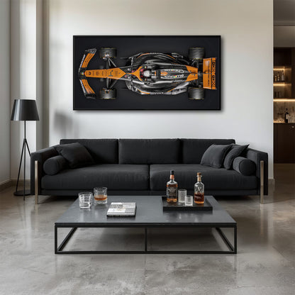 McLaren MCL38 F1 Canvas Wall Art