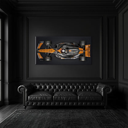 McLaren MCL38 F1 Canvas Wall Art