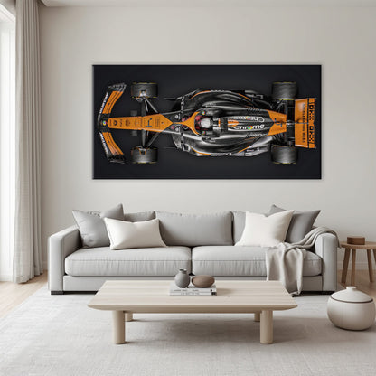 McLaren MCL38 F1 Canvas Wall Art