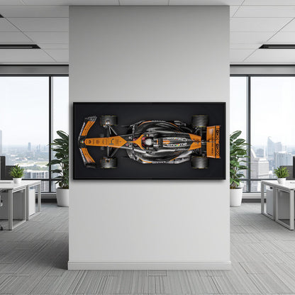McLaren MCL38 F1 Canvas Wall Art