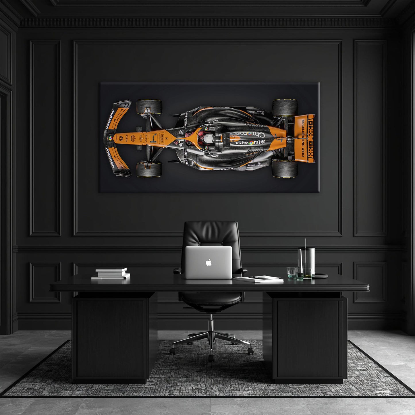 McLaren MCL38 F1 Canvas Wall Art