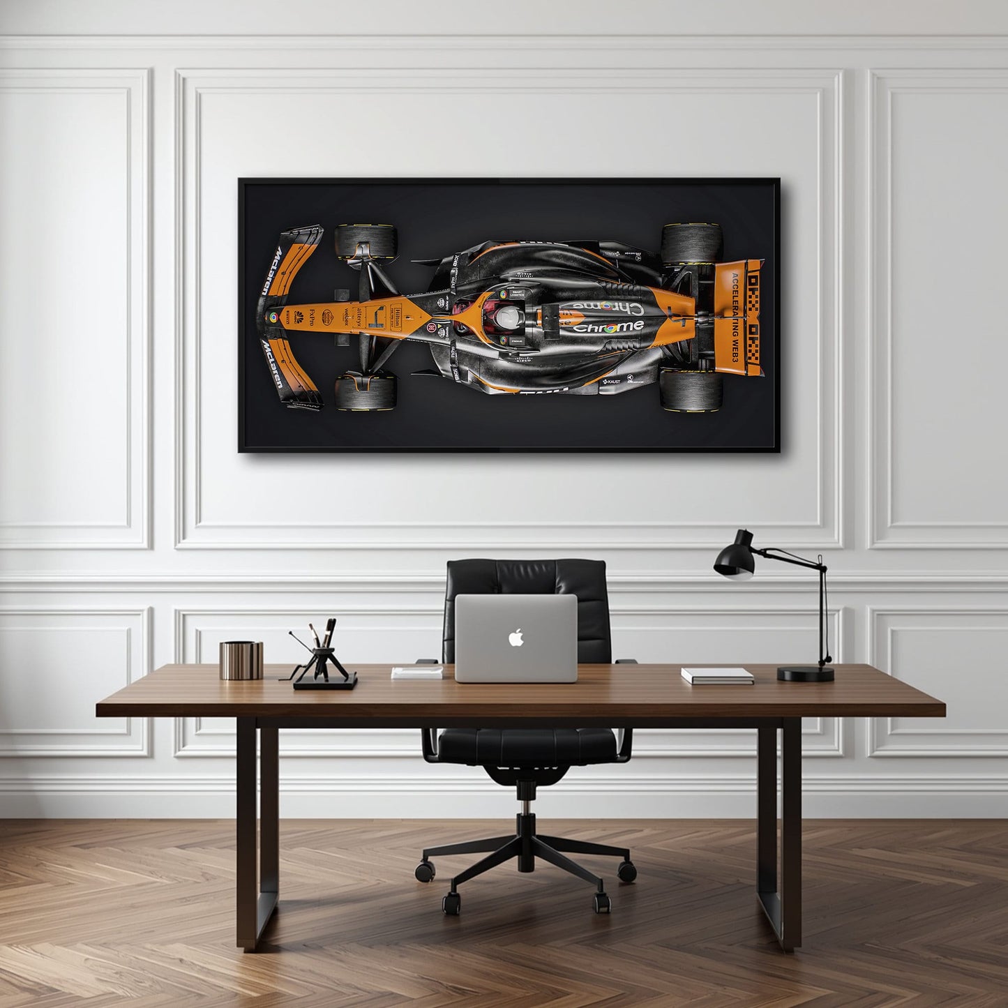 McLaren MCL38 F1 Canvas Wall Art