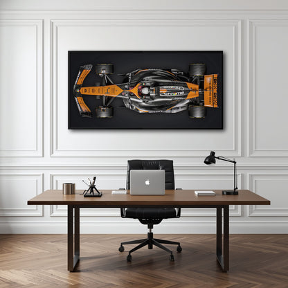 McLaren MCL38 F1 Canvas Wall Art