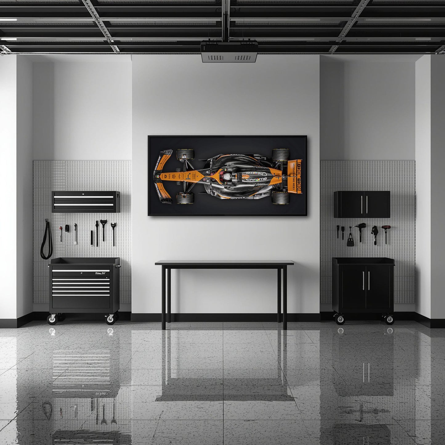 McLaren MCL38 F1 Canvas Wall Art