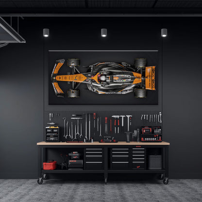 McLaren MCL38 F1 Canvas Wall Art