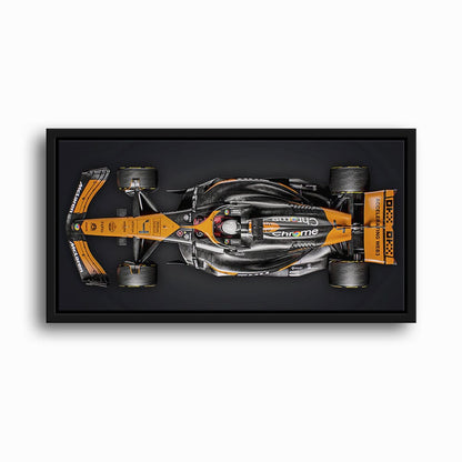 McLaren MCL38 F1 Canvas Wall Art