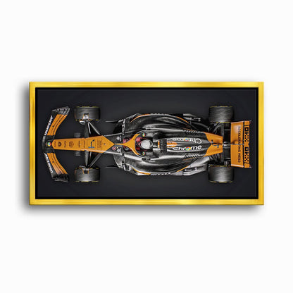 McLaren MCL38 F1 Canvas Wall Art