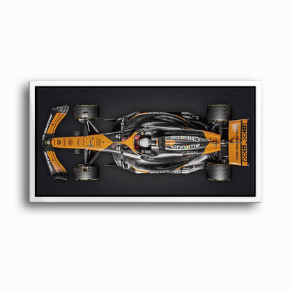 McLaren MCL38 F1 Canvas Wall Art