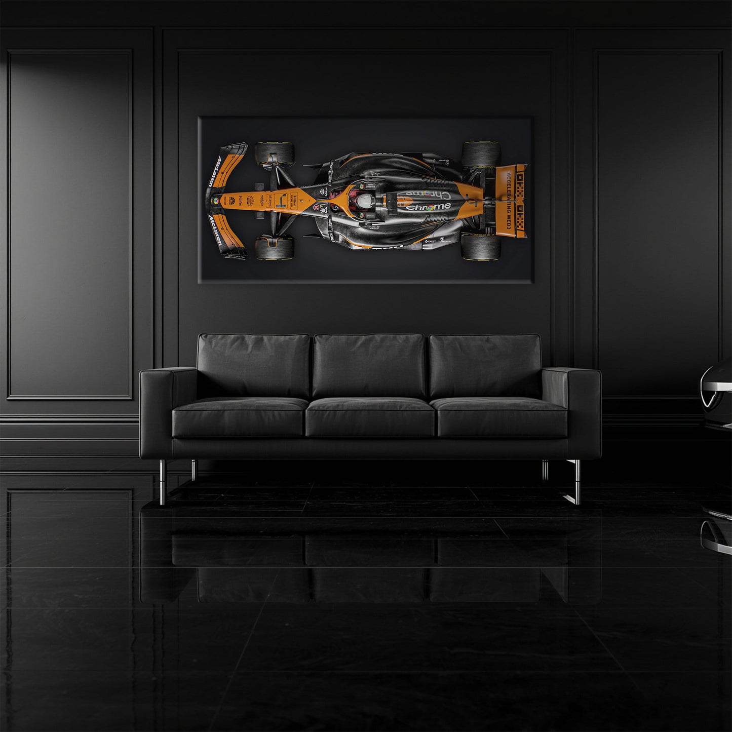 McLaren MCL38 F1 Canvas Wall Art