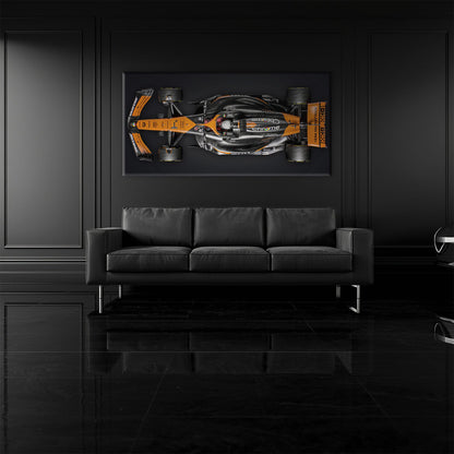 McLaren MCL38 F1 Canvas Wall Art