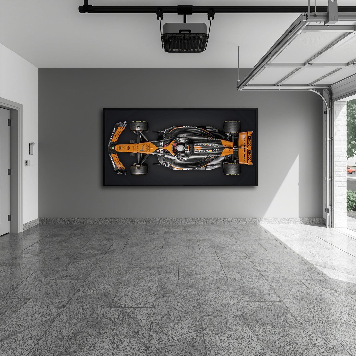 McLaren MCL38 F1 Canvas Wall Art