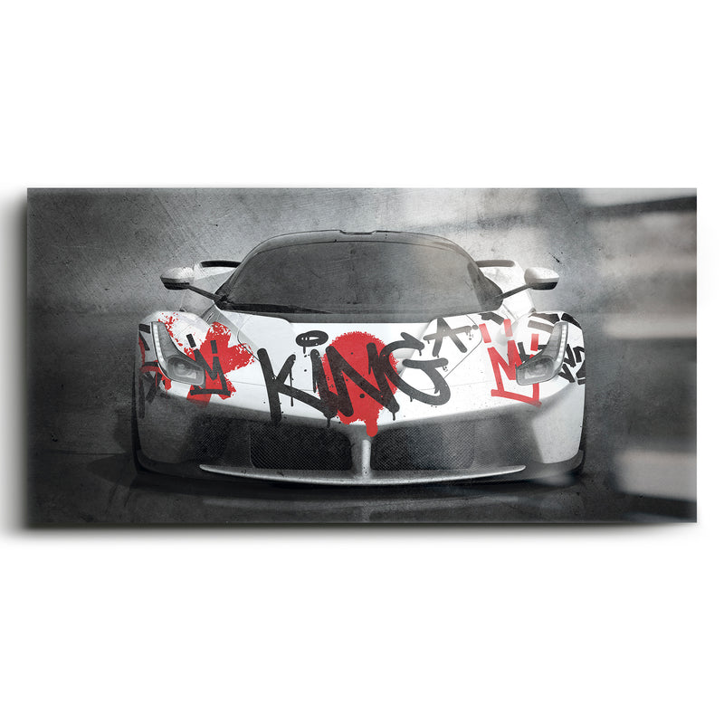 Ferrari LaFerrari Graffiti King Wall Art